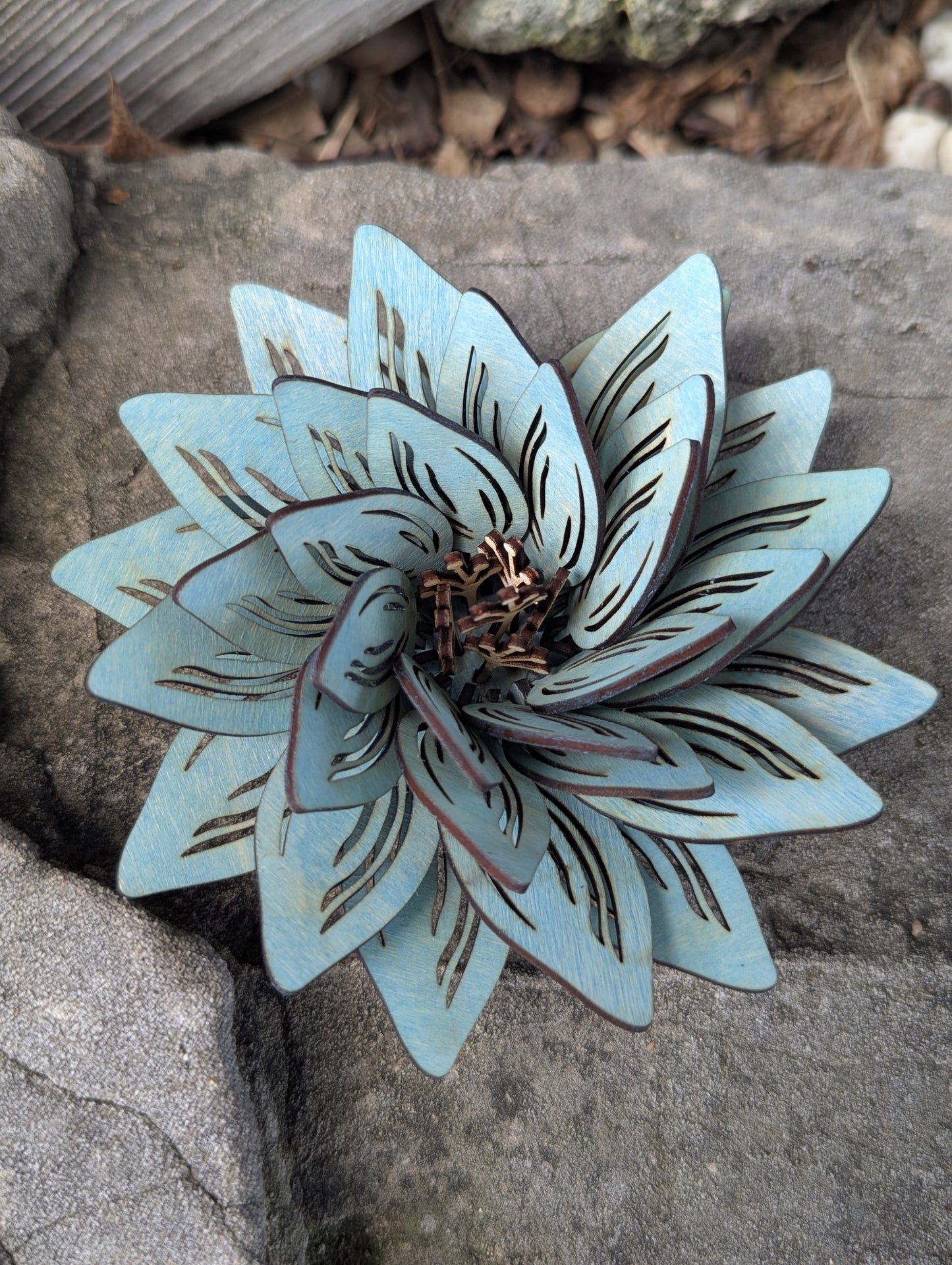 Wooden Lotus