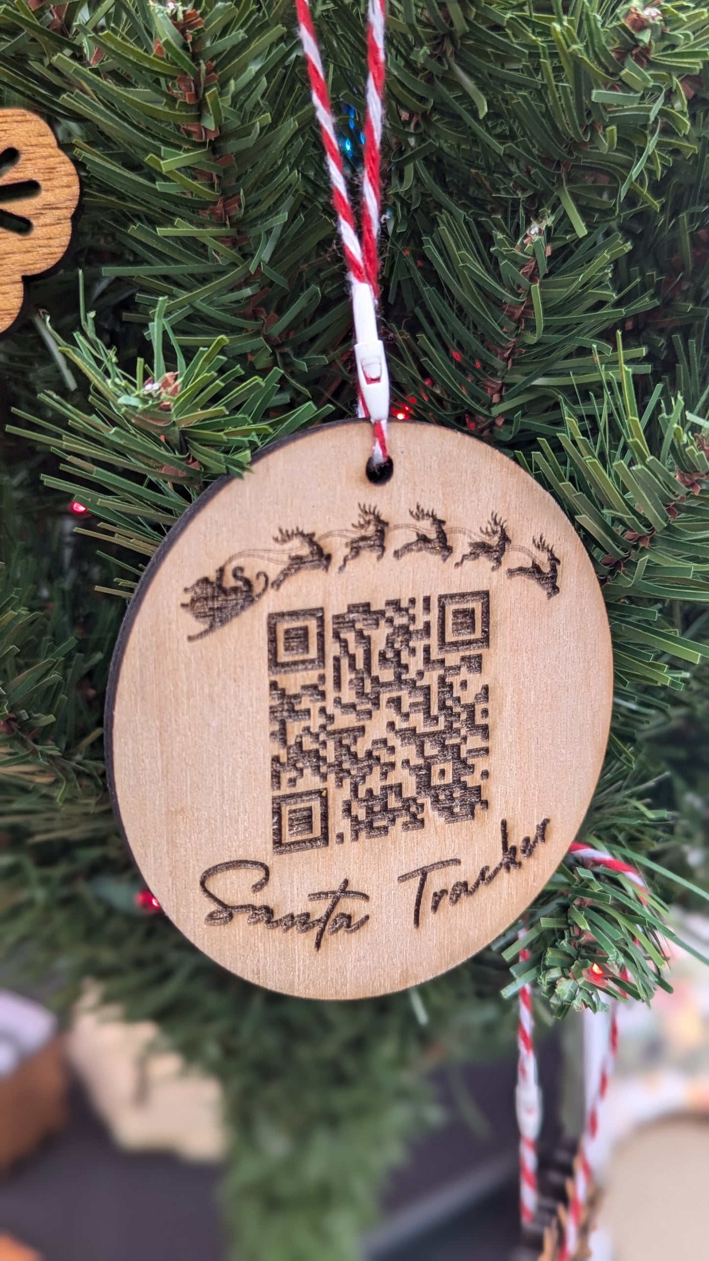 Santa Tracker Ornament