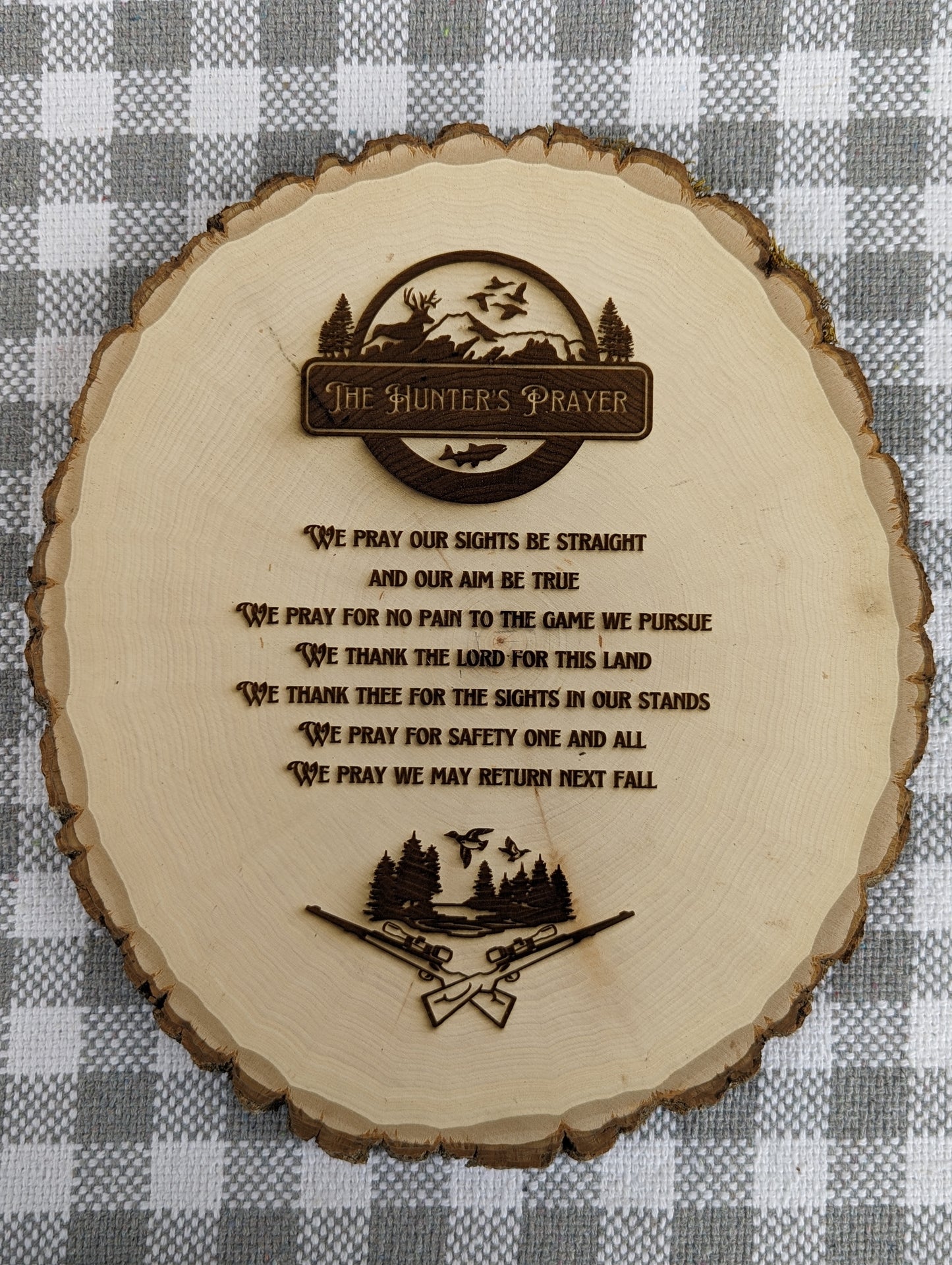 The Hunter's Prayer sign