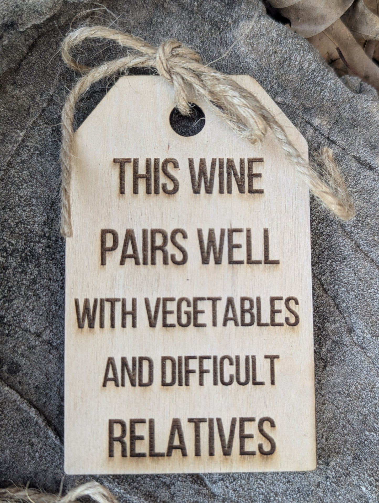Wine Gift Tag
