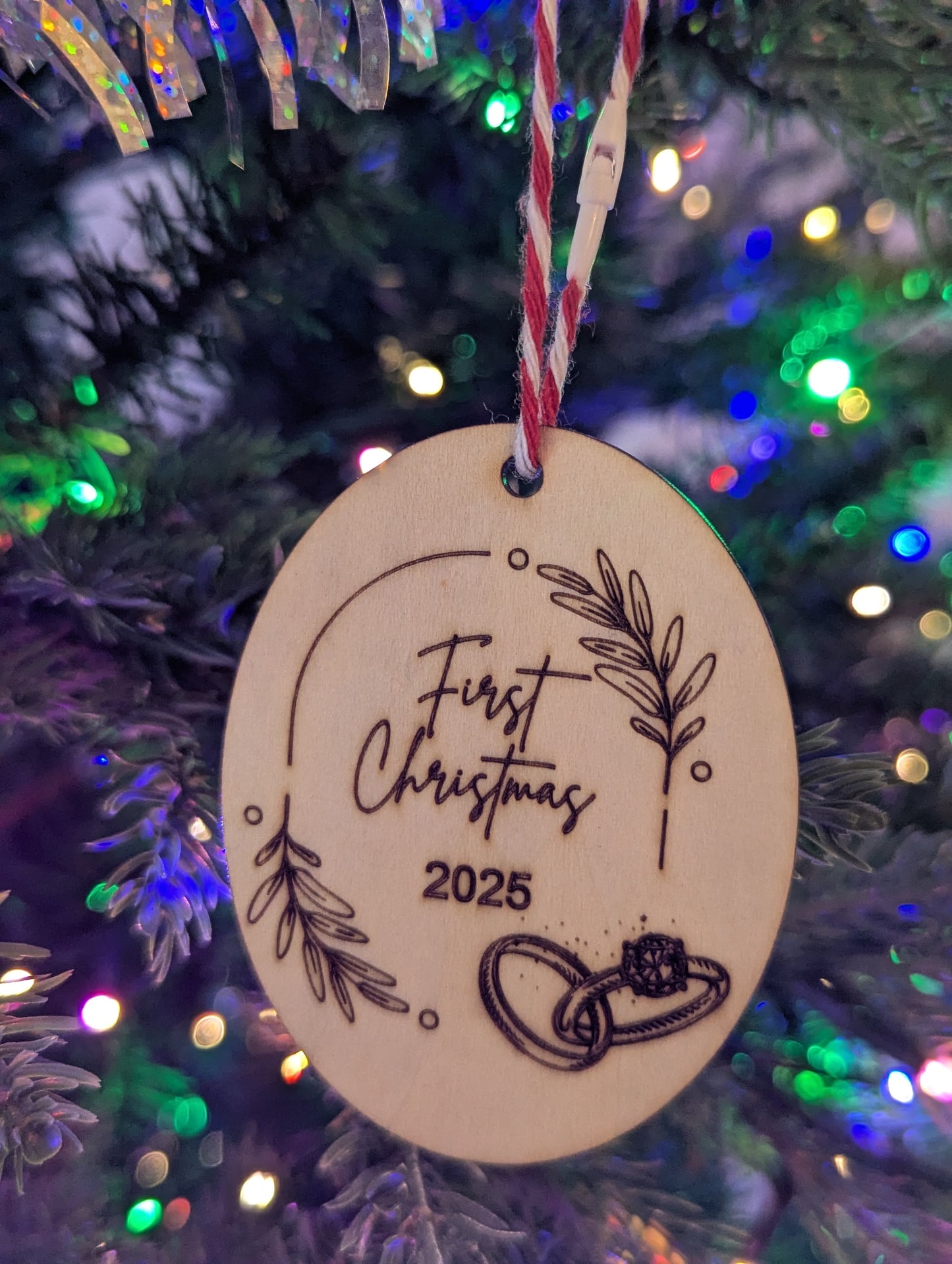 First Christmas together Ornament