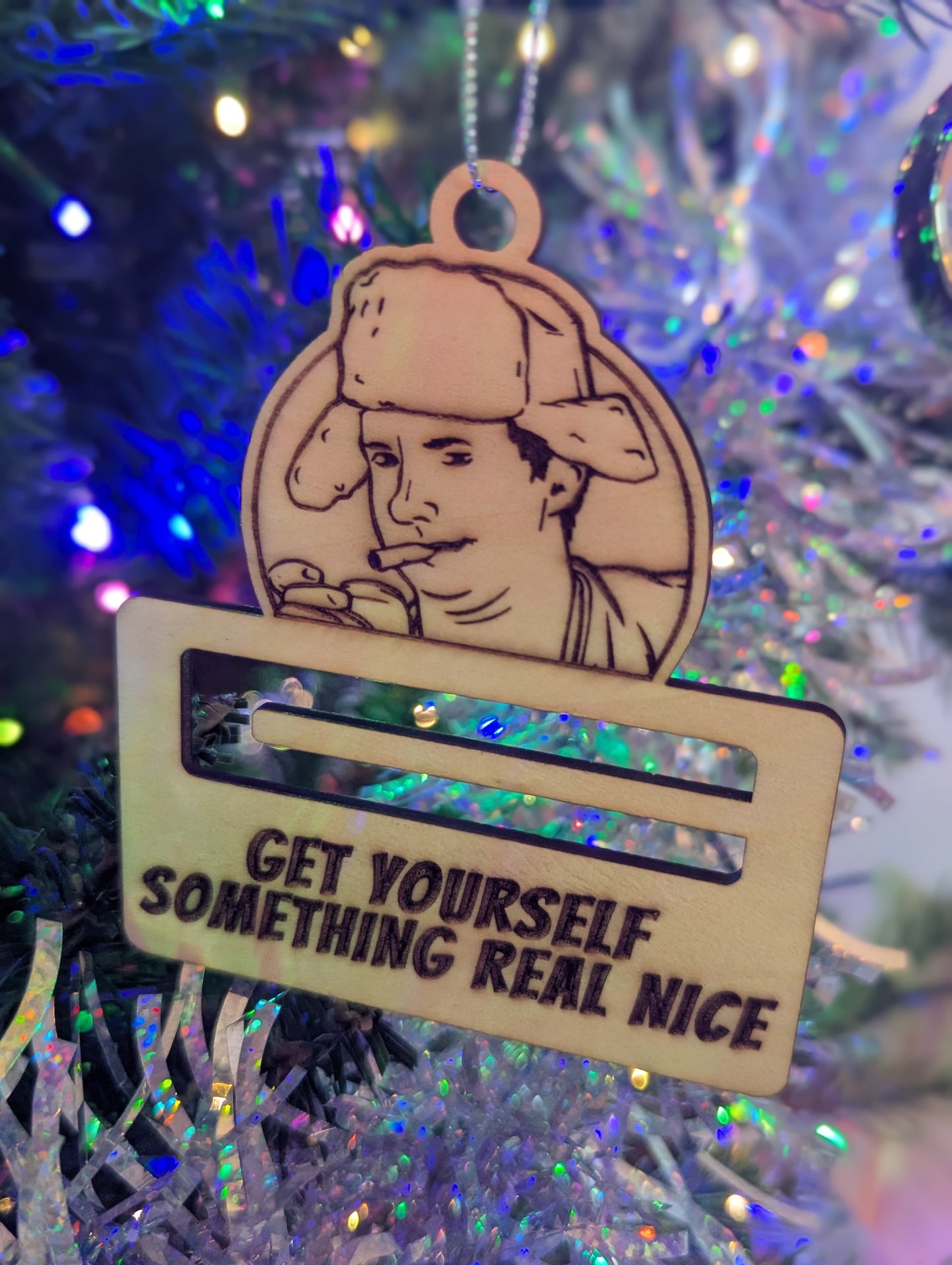 Cousin Eddy Money holder Ornament