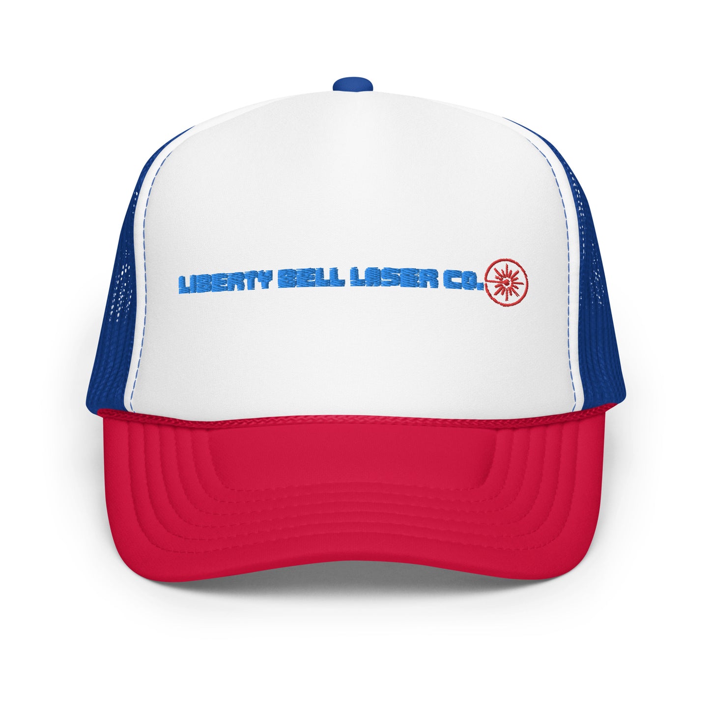 Red, White, & Blue Liberty Bell Foam Trucker Hat