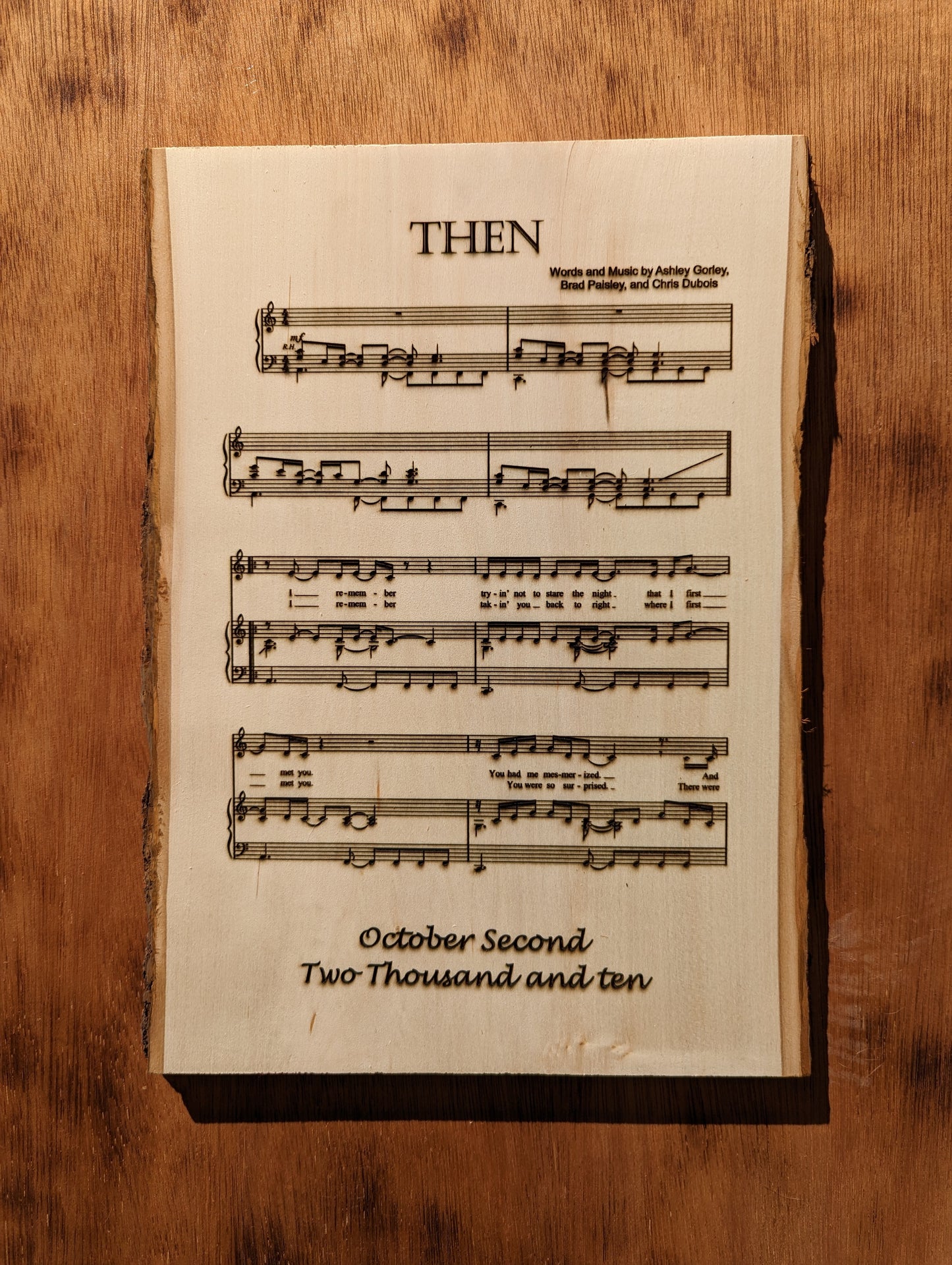 Keepsake Sheet Music