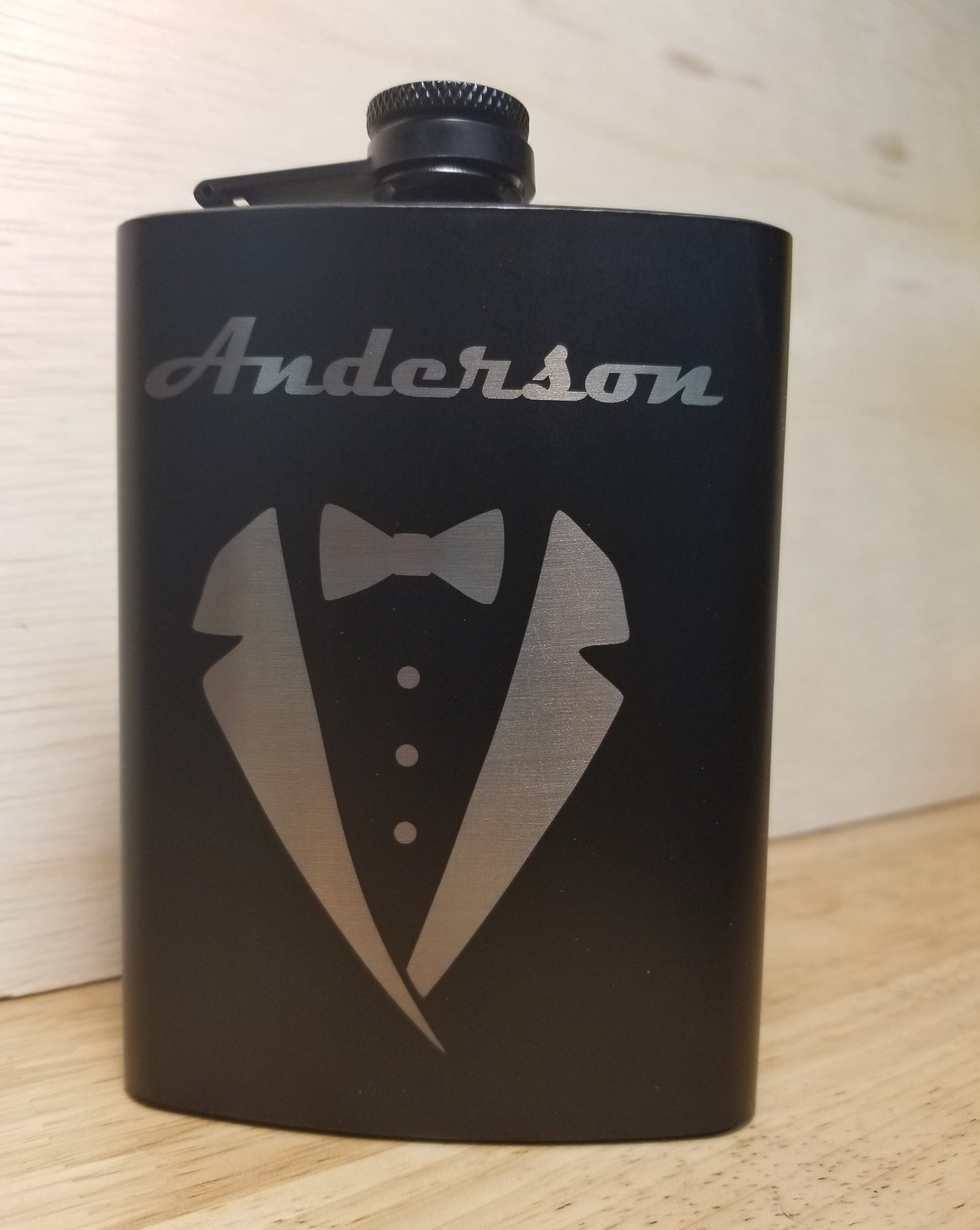 Engraved Groomsmen Gift Flask