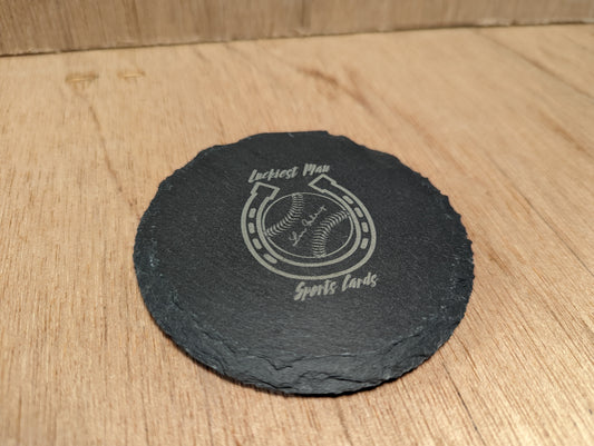 Custom Engraved Slate Coasters for your business