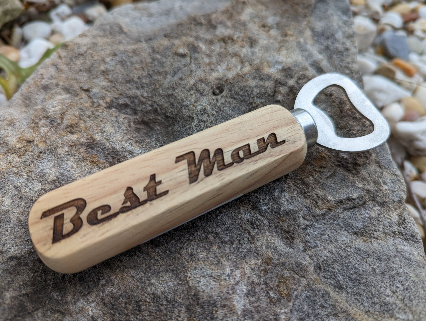 Wedding handheld beer bottle openers