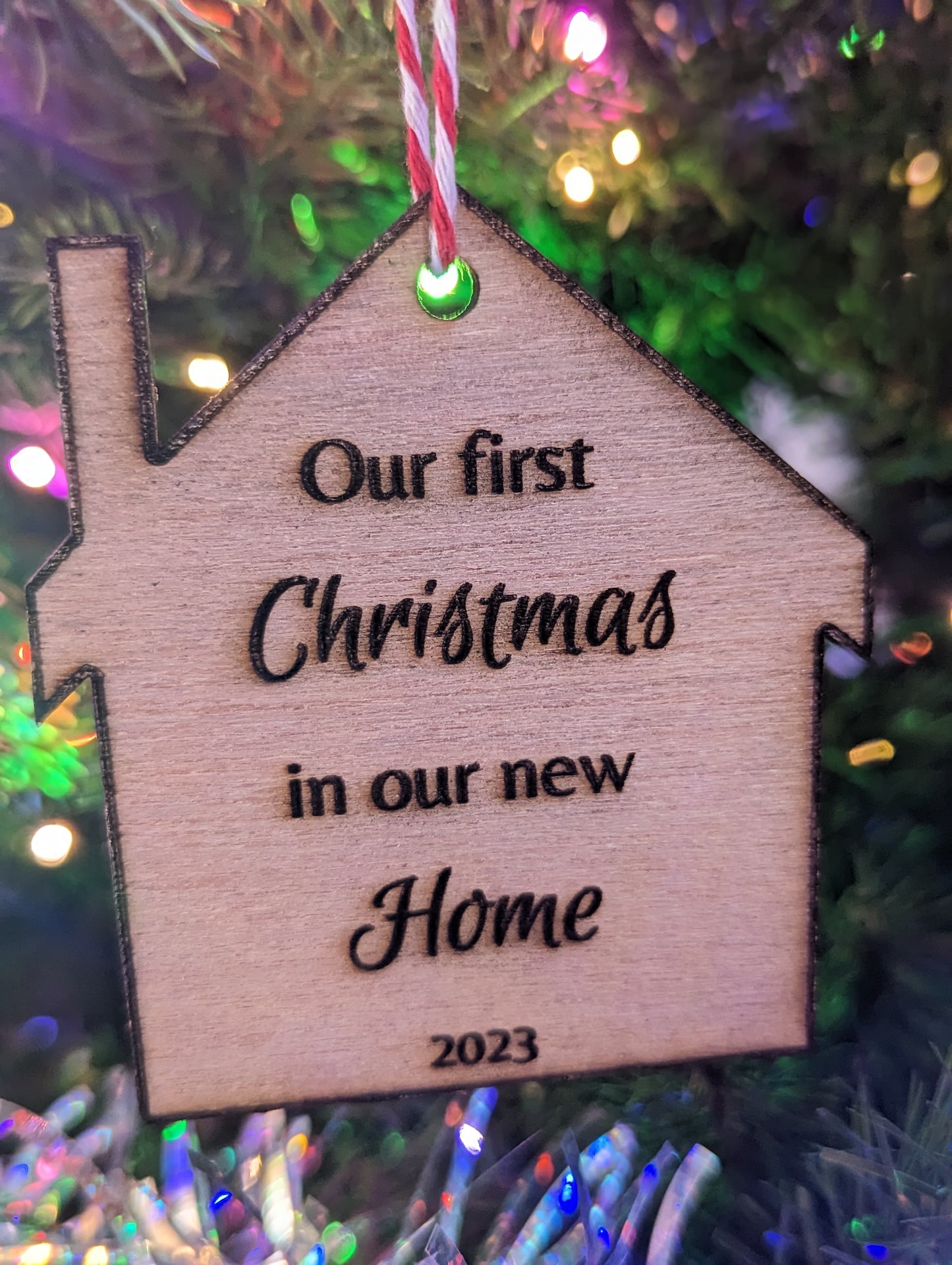 Our first home ornament