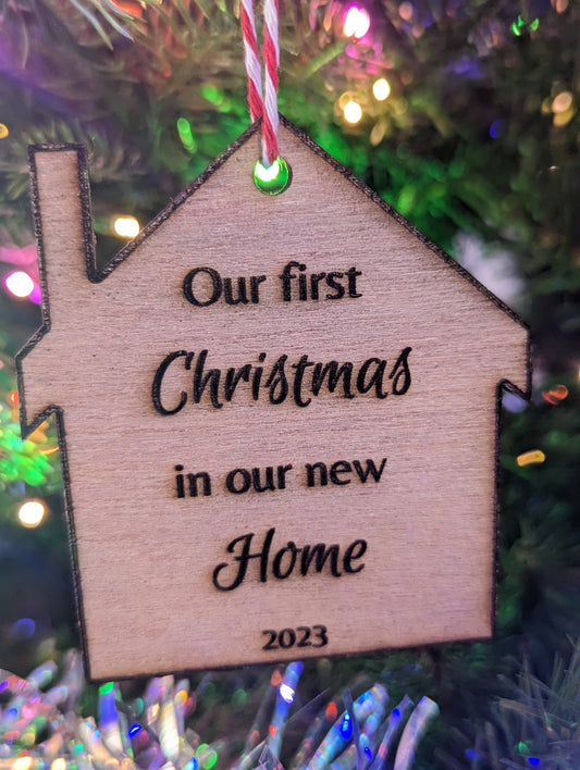 Our first home ornament