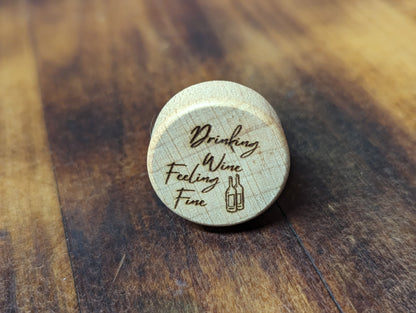 Wooden Wine Bottle Stopper