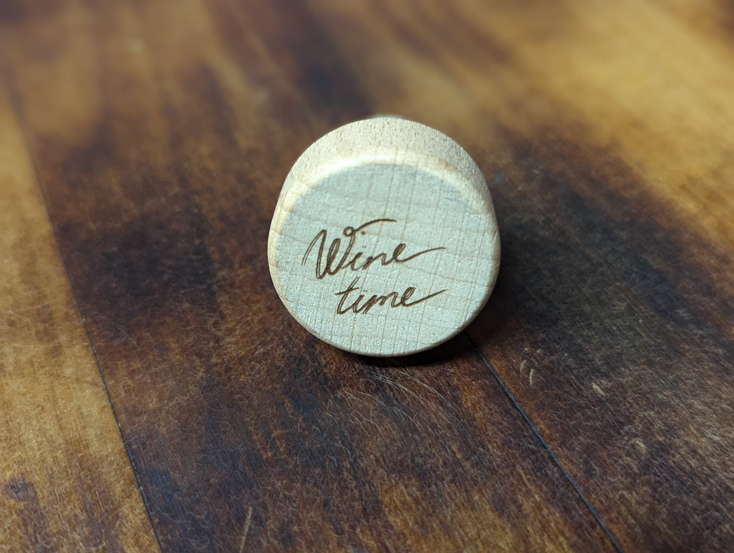 Wooden Wine Bottle Stopper