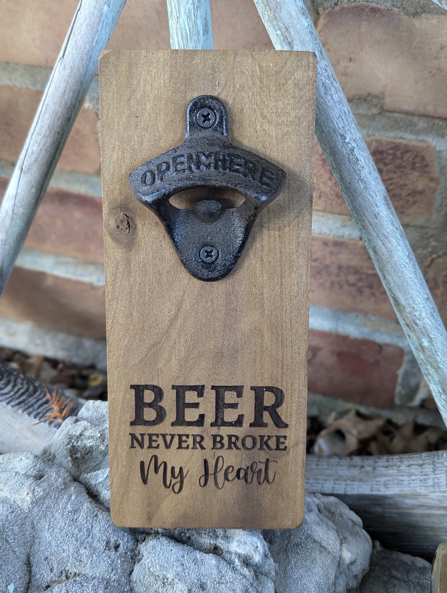 Wall Mounted Beer Bottle Opener