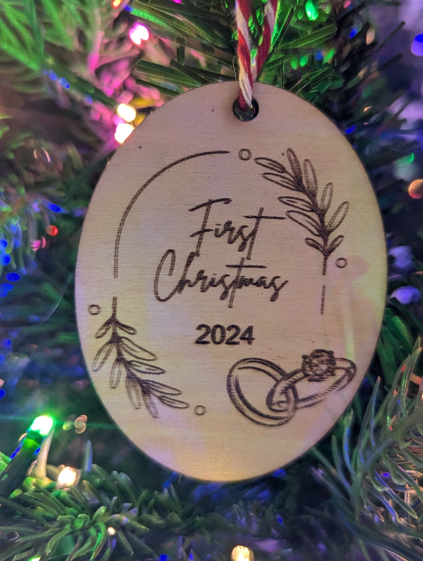 First Christmas together Ornament