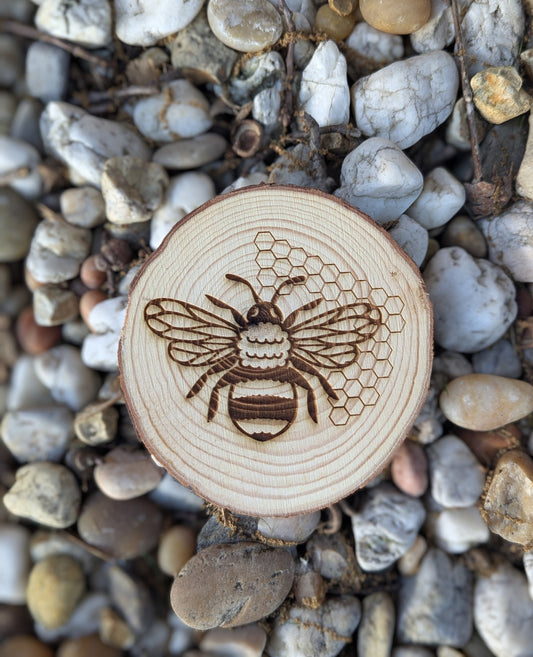 Small HoneyBee Live Edge