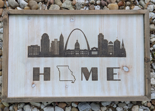 STL City MO Home Sign