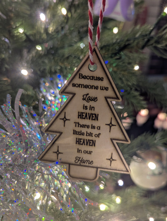 Someone in Heaven ornament