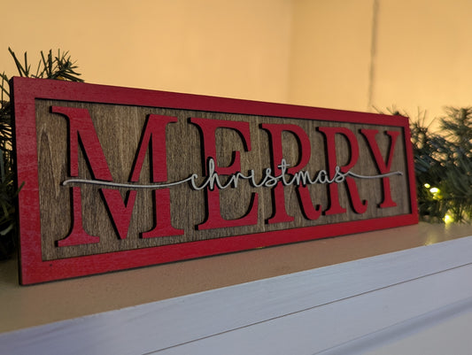 Merry Christmas sign