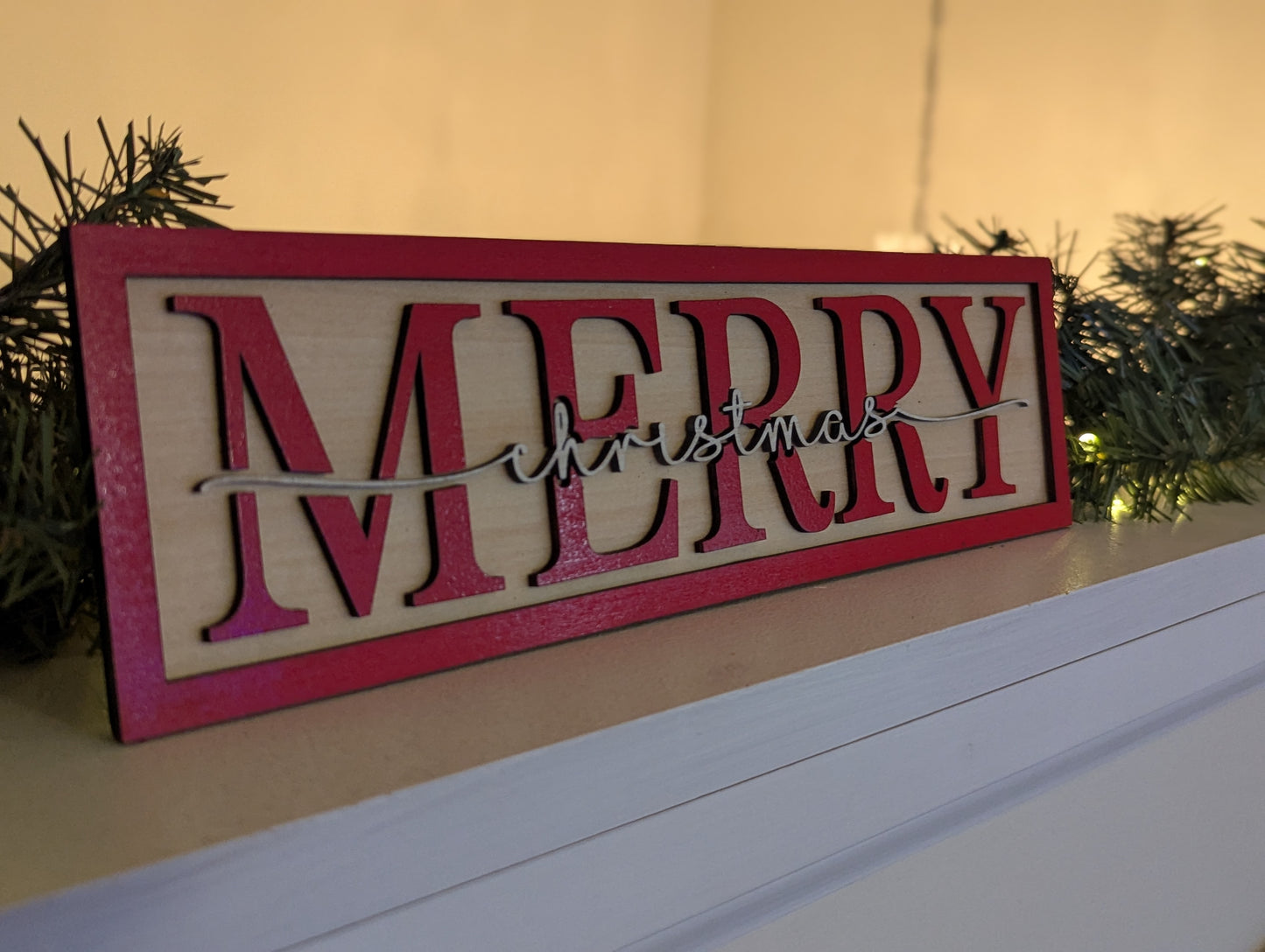 Merry Christmas sign