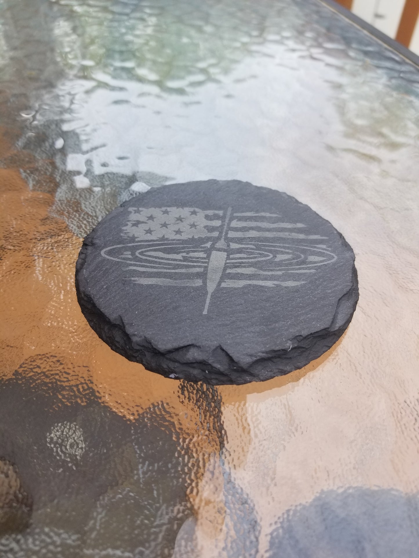 Engraved Slate Coaster