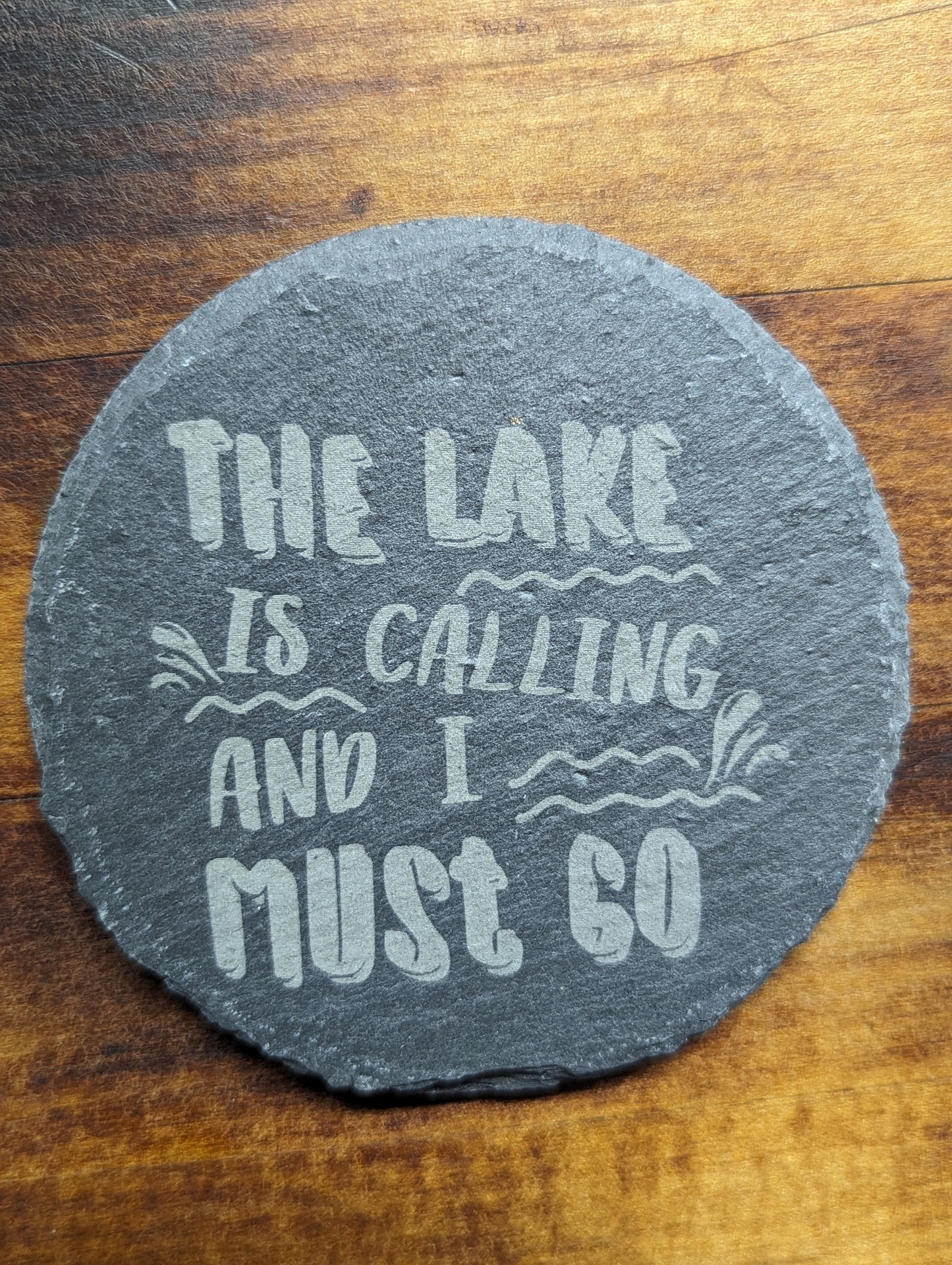 Engraved Slate Coaster