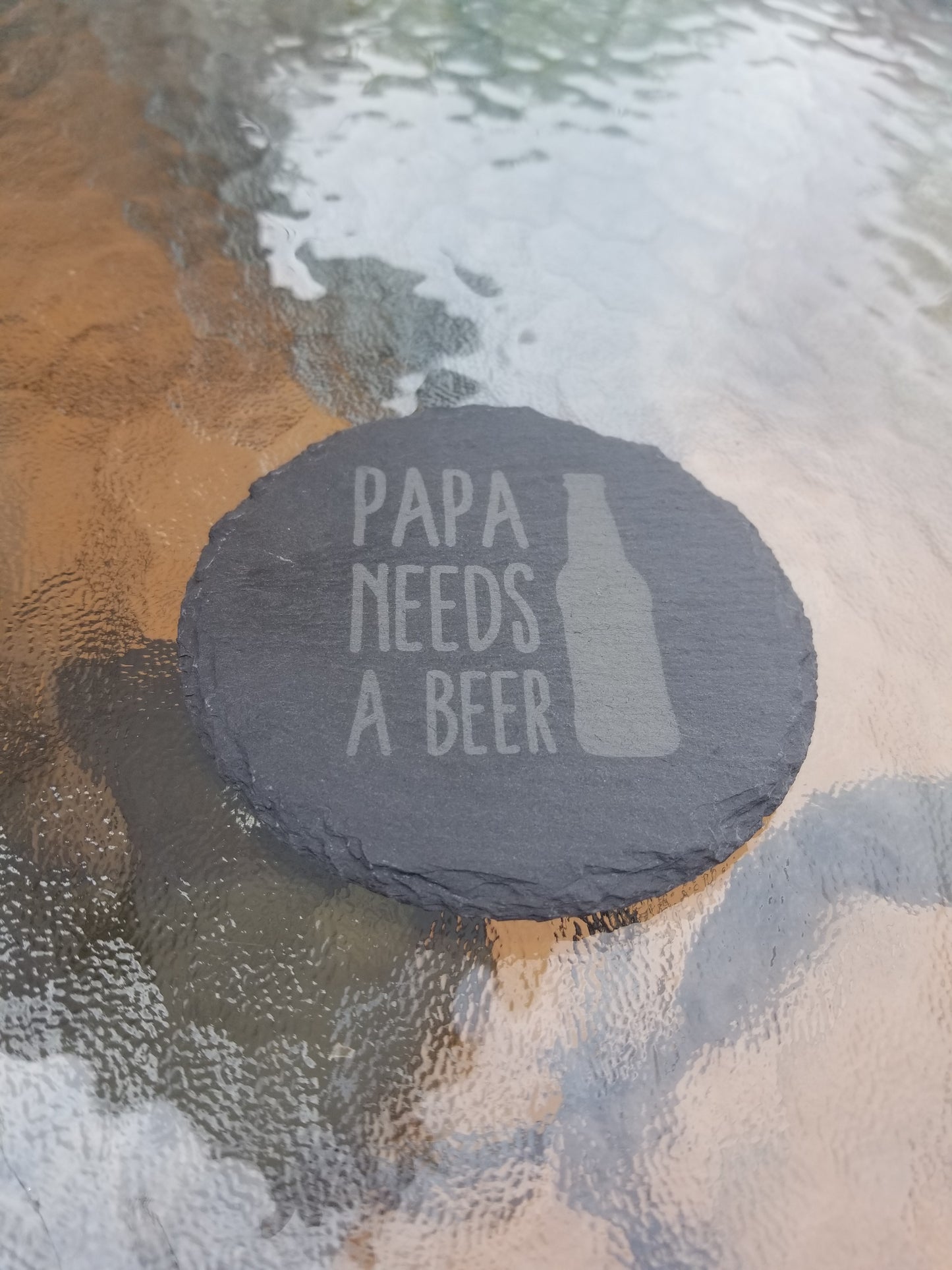 Engraved Slate Coaster